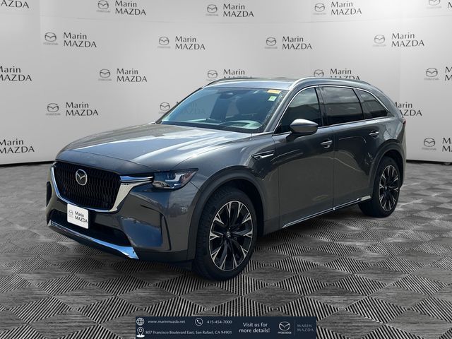 Machine Gray Metallic 2024 Mazda CX-90 SUV / Crossover All-Wheel Drive 8-Speed Automatic