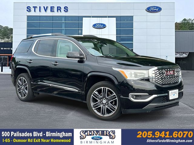 Black (Ebony Twilight Metallic) 2017 GMC Acadia SUV / Crossover Four-Wheel Drive 6-Speed Automatic