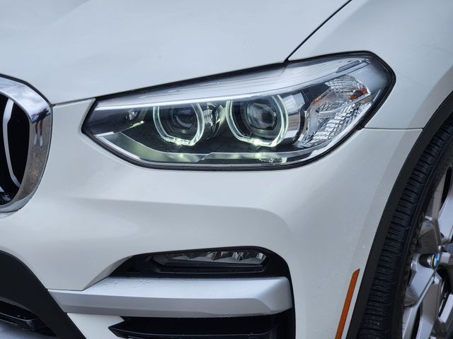 2021 BMW X3 sDrive30i White at Bravo Nissan