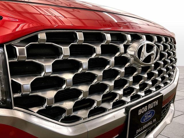 2021 Hyundai Santa Fe SEL Red at Bob Ruth Ford