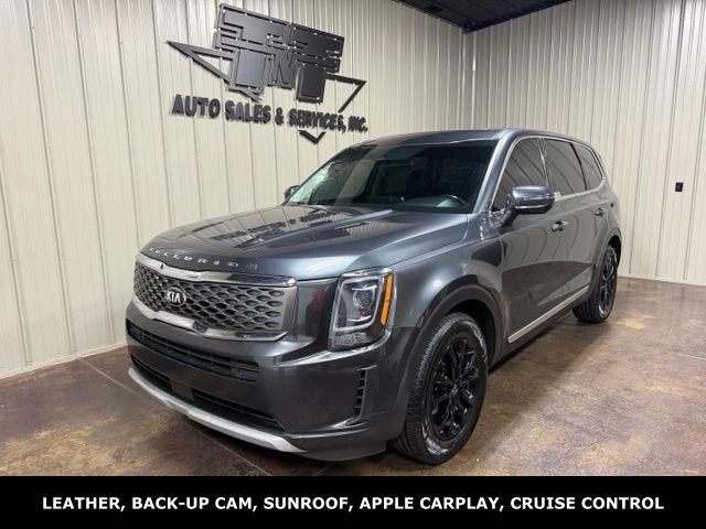 Gravity Gray 2021 Kia Telluride SUV / Crossover Front-Wheel Drive 8-Speed Automatic