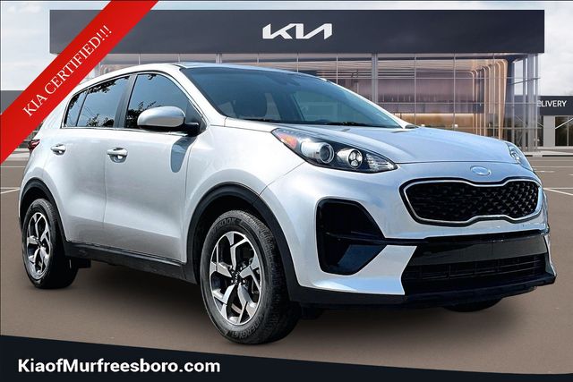 Sparkling Silver 2022 Kia Sportage SUV / Crossover Front-Wheel Drive 6-Speed Automatic Overdrive