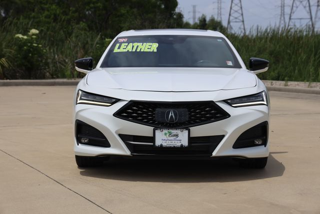 2021 Acura TLX A-Spec Package White at AutoSavvy Houston Southwest