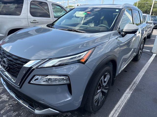 2023 Boulder Gray Pearl Nissan Rogue Platinum FWD SUV
