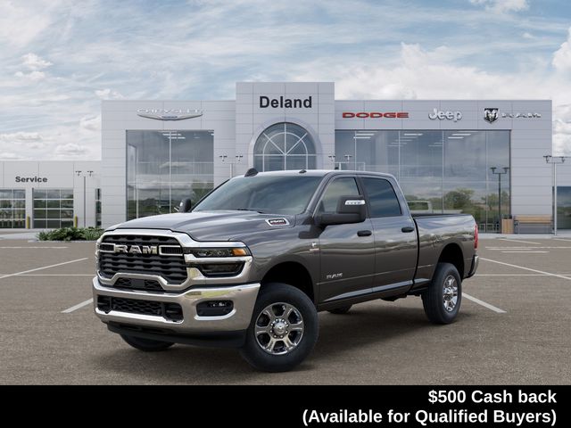 Gray (Granite Crystal Metallic Clearcoat) 2026 RAM 2500 Big Horn Crew Cab 4WD Pickup Truck Four-Wheel Drive 8-Speed Automatic