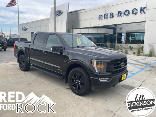 Black 2023 Ford F-150 Pickup Truck Four-Wheel Drive Automatic