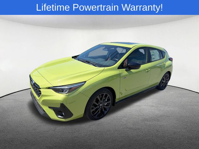 Citron Yellow Pearl 2026 Subaru Impreza RS AWD Wagon All-Wheel Drive Continuously Variable Transmission