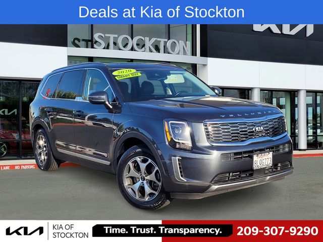 Gravity Gray 2020 Kia Telluride SUV / Crossover Front-Wheel Drive 8-Speed Automatic