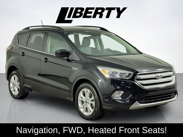 Shadow Black 2018 Ford Escape SUV / Crossover Front-Wheel Drive Automatic