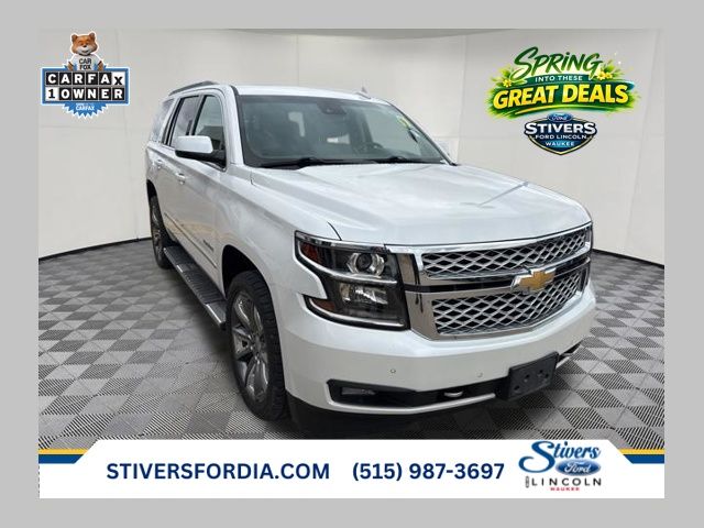 White (Iridescent Pearl Tricoat) 2018 Chevrolet Tahoe LT 4WD SUV / Crossover Four-Wheel Drive 6-Speed Automatic Overdrive