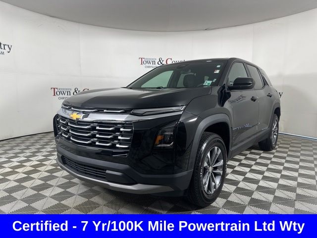 Black Metallic 2026 Chevrolet Equinox SUV / Crossover Front-Wheel Drive Continuously Variable Transmission