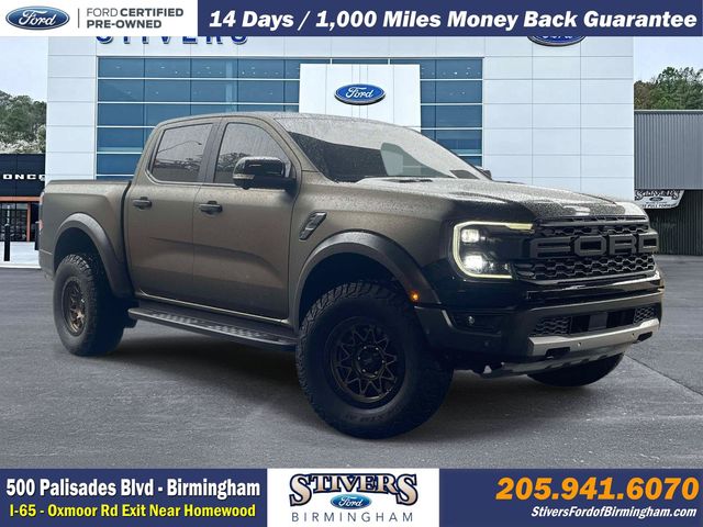 Shadow Black 2024 Ford Ranger Pickup Truck Four-Wheel Drive Automatic
