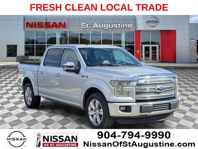 Ingot Silver Metallic 2016 Ford F-150 Pickup Truck 4X2 6-Speed Automatic