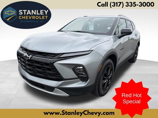 Sterling Gray Metallic 2024 Chevrolet Blazer SUV / Crossover Front-Wheel Drive 9-Speed Automatic Overdrive