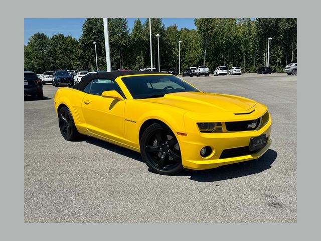 Rally Yellow 2011 Chevrolet Camaro Convertible Rear-Wheel Drive 6-Speed Automatic