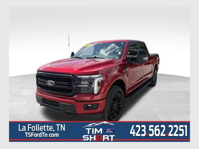 Rapid Red Metallic Tinted Clearcoat 2025 Ford F-150 Pickup Truck Four-Wheel Drive Automatic