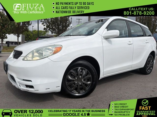 Super White 2004 Toyota Matrix Hatchback 4-Speed Automatic Overdrive