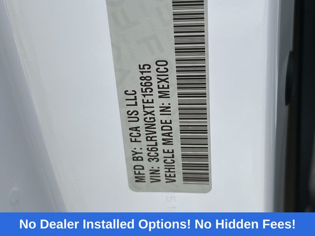 2026 Ram ProMaster 1500 Low Roof White at Mac Haik CDJR North Houston