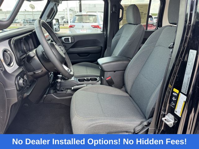 2025 Jeep Wrangler Sahara Black at Big Star Chrysler Jeep Dodge Ram 