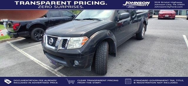 Super Black Metallic 2012 Nissan Frontier Pickup Truck Four-Wheel Drive 5-Speed Automatic Overdrive