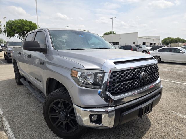 Silver Sky Metallic 2020 Toyota Tundra SR5 CrewMax 4WD Pickup Truck Four-Wheel Drive 6-Speed Automatic