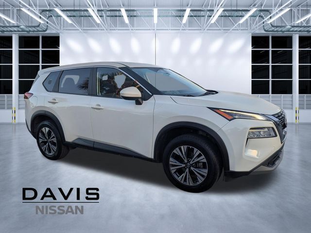 2023 Nissan Rogue SV White at Coastal Chevrolet Cadillac