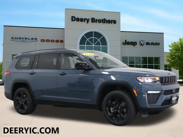 Gray (Steel Blue) 2026 Jeep Grand Cherokee L SUV / Crossover Four-Wheel Drive 8-Speed Automatic