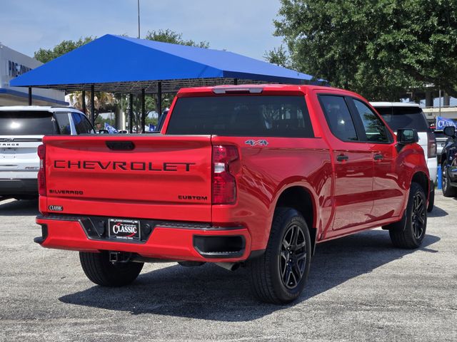 2024 Chevrolet Silverado 1500 Custom Red at DeMontrond Gulf Freeway