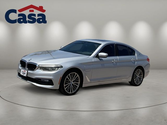 Glacier Silver Metallic 2018 BMW 5 Series Sedan Rear-Wheel Drive 8-Speed Automatic