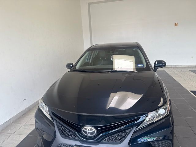 2020 Toyota Camry SE Blue at Emmons Autoplex