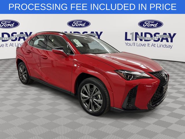 Red Line 2023 Lexus UX Hybrid 250h F Sport Handling AWD SUV / Crossover All-Wheel Drive Continuously Variable Transmission