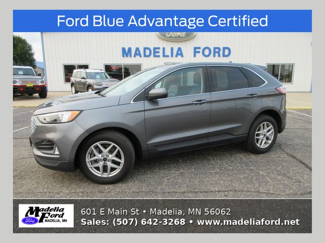 Carbonized Gray Metallic 2024 Ford Edge SUV / Crossover All-Wheel Drive 8-Speed Automatic