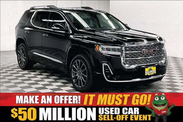 Black (Ebony Twilight Metallic) 2023 GMC Acadia SUV / Crossover Four-Wheel Drive 9-Speed Automatic