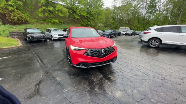 2026 Acura ADX A-Spec Advance Package Red at Spitzer Acura