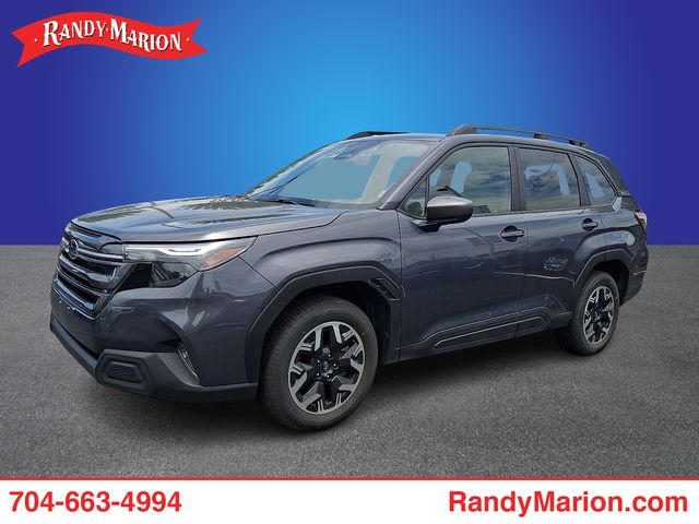 Magnetite Gray Metallic 2025 Subaru Forester Premium Crossover AWD SUV / Crossover All-Wheel Drive Continuously Variable Transmission