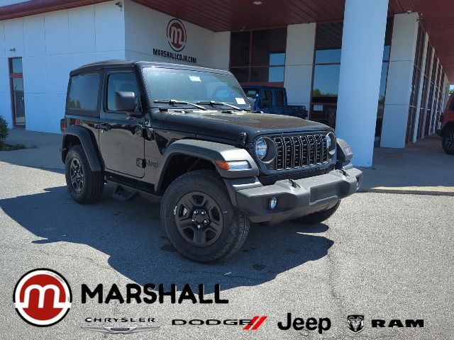 Black Clearcoat 2026 Jeep Wrangler SUV / Crossover Four-Wheel Drive 8-Speed Automatic