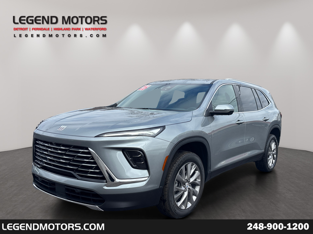 moonstone gray metallic 2026 Buick Enclave Preferred AWD SUV / Crossover Four-Wheel Drive 8-Speed Automatic