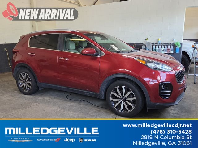 Red 2017 Kia Sportage SUV / Crossover Front-Wheel Drive 6-Speed Automatic