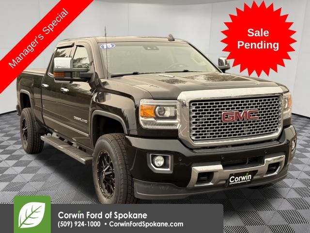  2015 GMC Sierra 3500HD Denali Crew Cab LB DRW 4WD   