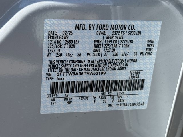 New 2026 White Ford XL image 20