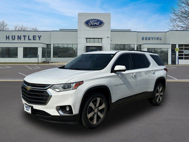 Summit White 2019 Chevrolet Traverse SUV / Crossover Front-Wheel Drive 9-Speed Automatic