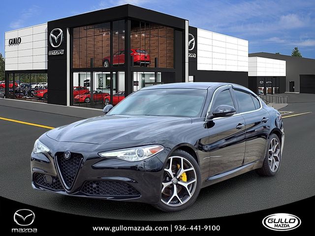 Alfa Black 2020 Alfa Romeo Giulia Ti AWD Sedan All-Wheel Drive 8-Speed Automatic