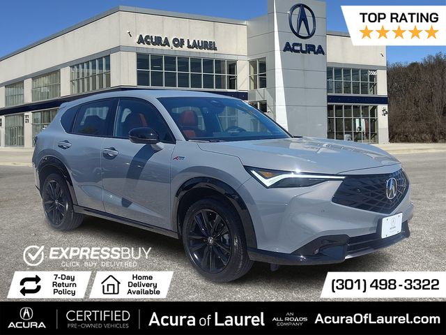 Urban Gray Pearl 2025 Acura ADX SH-AWD with A-SPEC and Advance Package SUV / Crossover All-Wheel Drive Continuously Variable Transmission