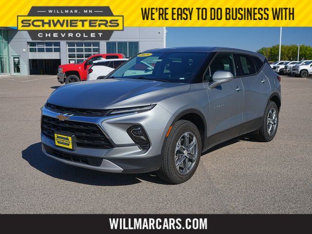 Sterling Gray Metallic 2025 Chevrolet Blazer 2LT AWD SUV / Crossover All-Wheel Drive 9-Speed Automatic Overdrive