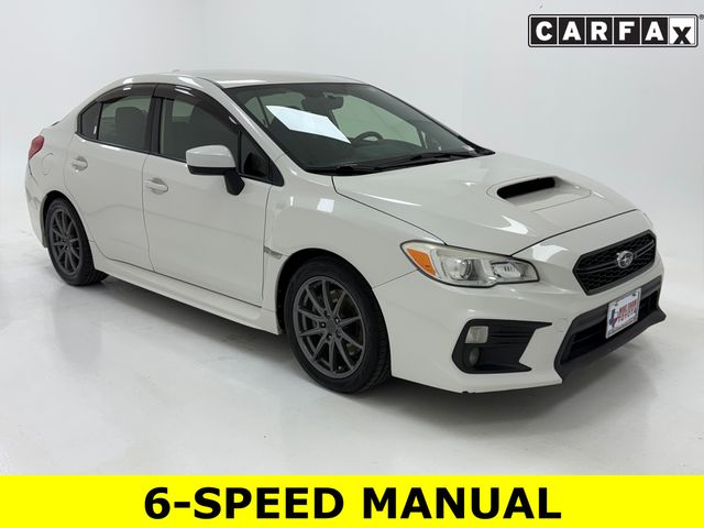 Crystal White Pearl 2018 Subaru WRX Sedan Sedan All-Wheel Drive 6-Speed Manual