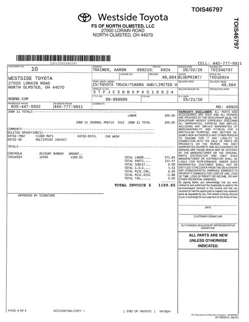 Certified Used 2023 Blueprint Toyota Limited image 28