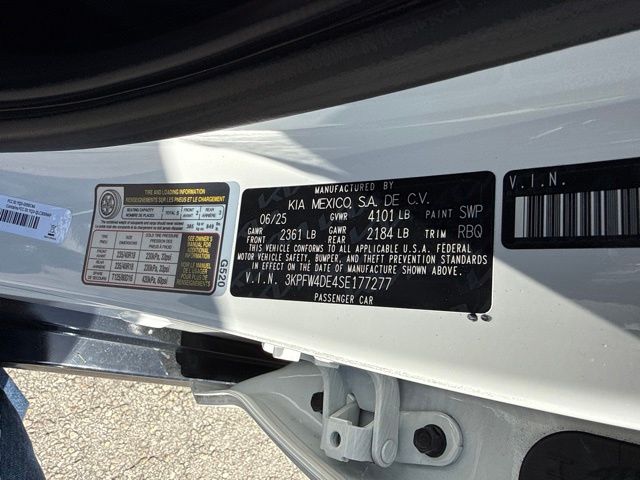 2025 Kia K4 - $25,888