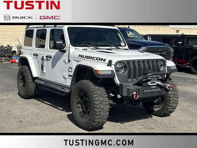 Bright White Clearcoat 2018 Jeep Wrangler Unlimited Rubicon 4WD SUV / Crossover Four-Wheel Drive 6-Speed Manual