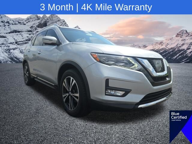 Brilliant Silver 2017 Nissan Rogue SL FWD SUV / Crossover Front-Wheel Drive Continuously Variable Transmission