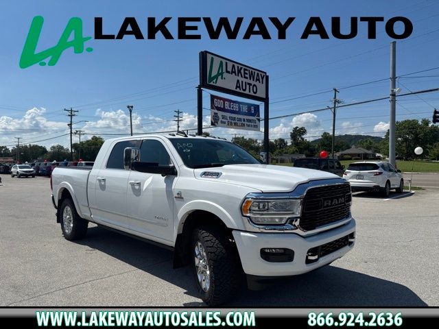 Bright White Clearcoat 2020 RAM 2500 Pickup Truck Four-Wheel Drive 6-Speed Automatic